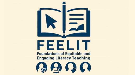 Text och illustration som symboliserar forskarskolan