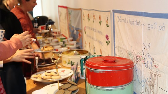 The opening of the exhibition