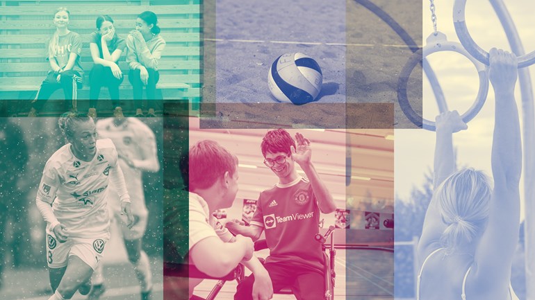 Studera idrott illustration