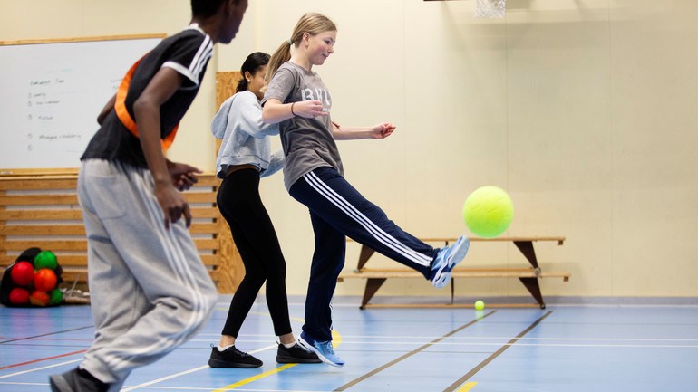 Idrottslektion Åkurs 7