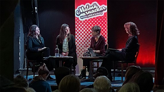 Malmö snackar om fred på Grand  22 januari 2025