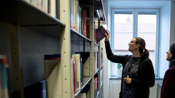 Biblioteket på Odontologiska fakulteten Malmö universitet