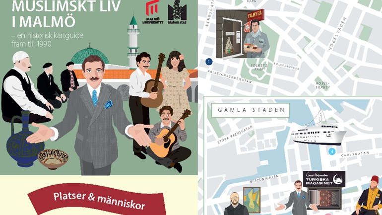 Muslimskt liv i Malmö – en historisk kartguide fram till 1990