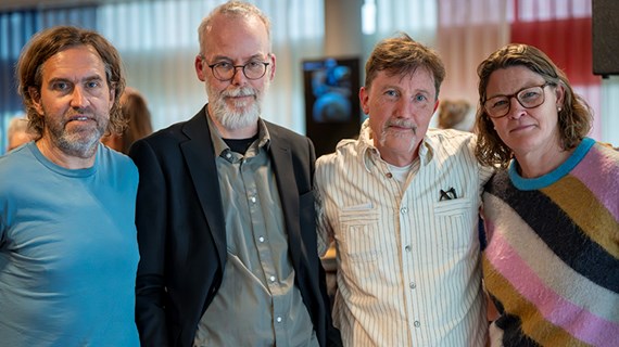 Magnus Erlandsson, Kutte Jönsson, Jesper Högström och Caroline Jönsson
