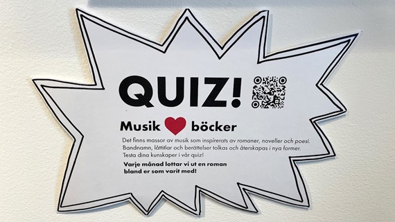 Quiz om musik och böcker