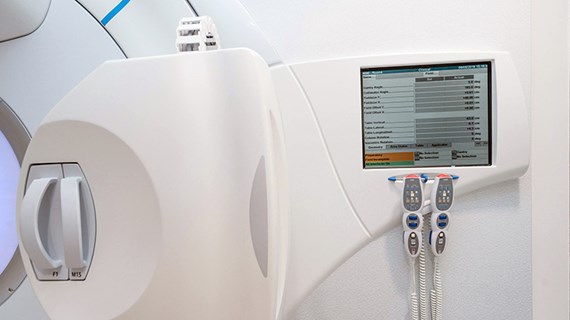 Image from a digitised healthcare environment