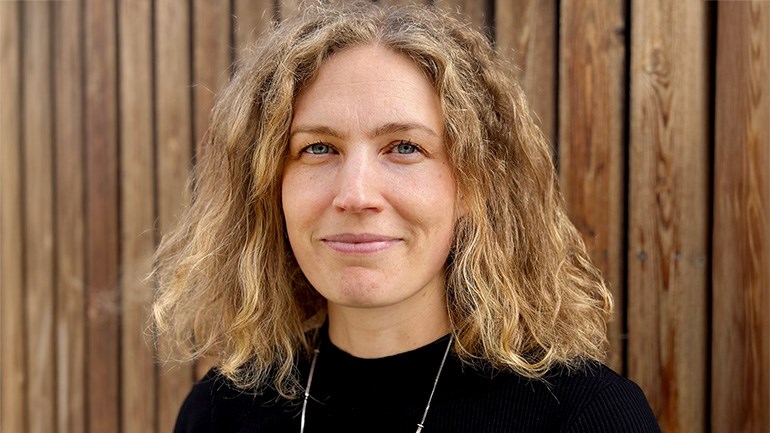 Porträtt av Sarah Bodelson