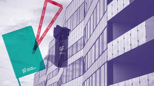 Kollage över profilprodukter. Foto.