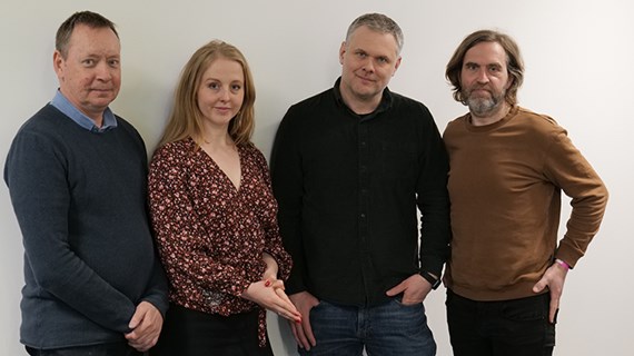 Mikael Karlsson, Manon Hedenborg White, Henrik Nordvall och Magnus Erlandsson