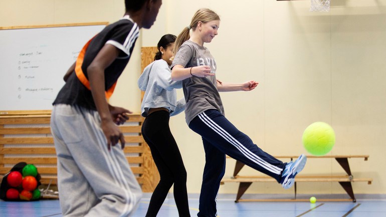 Idrottslektion Åkurs 7