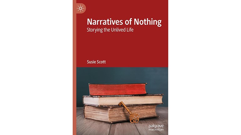 Book cover "Narratives of nothing" by Susie Scott.