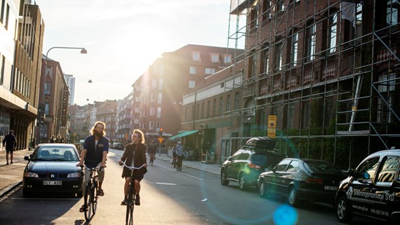 Stadsbild från Malmö