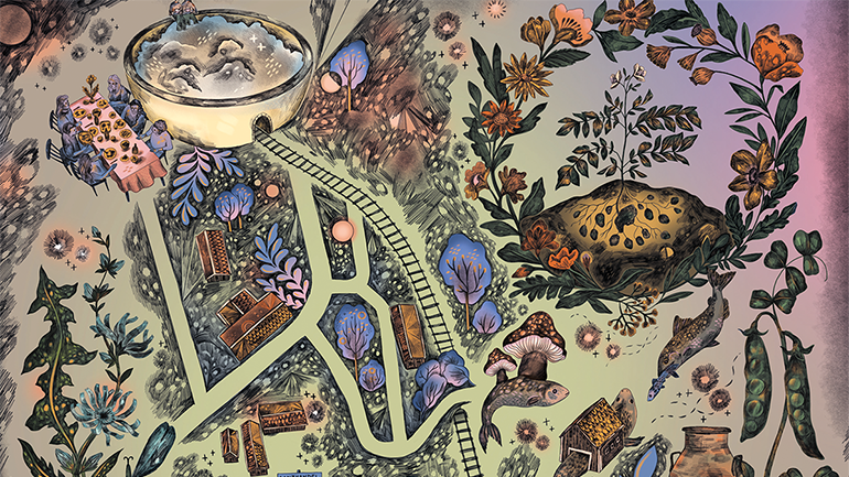 Abstrakt illustration